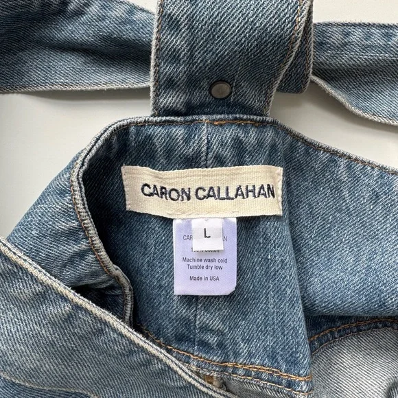 CARON CALLAHAN Brock Denim Overalls